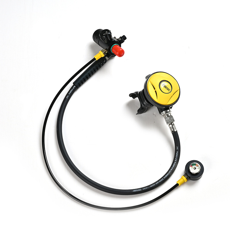 Primary Pressure Reducing Valve and Secondary Breathing Apparatus (black)