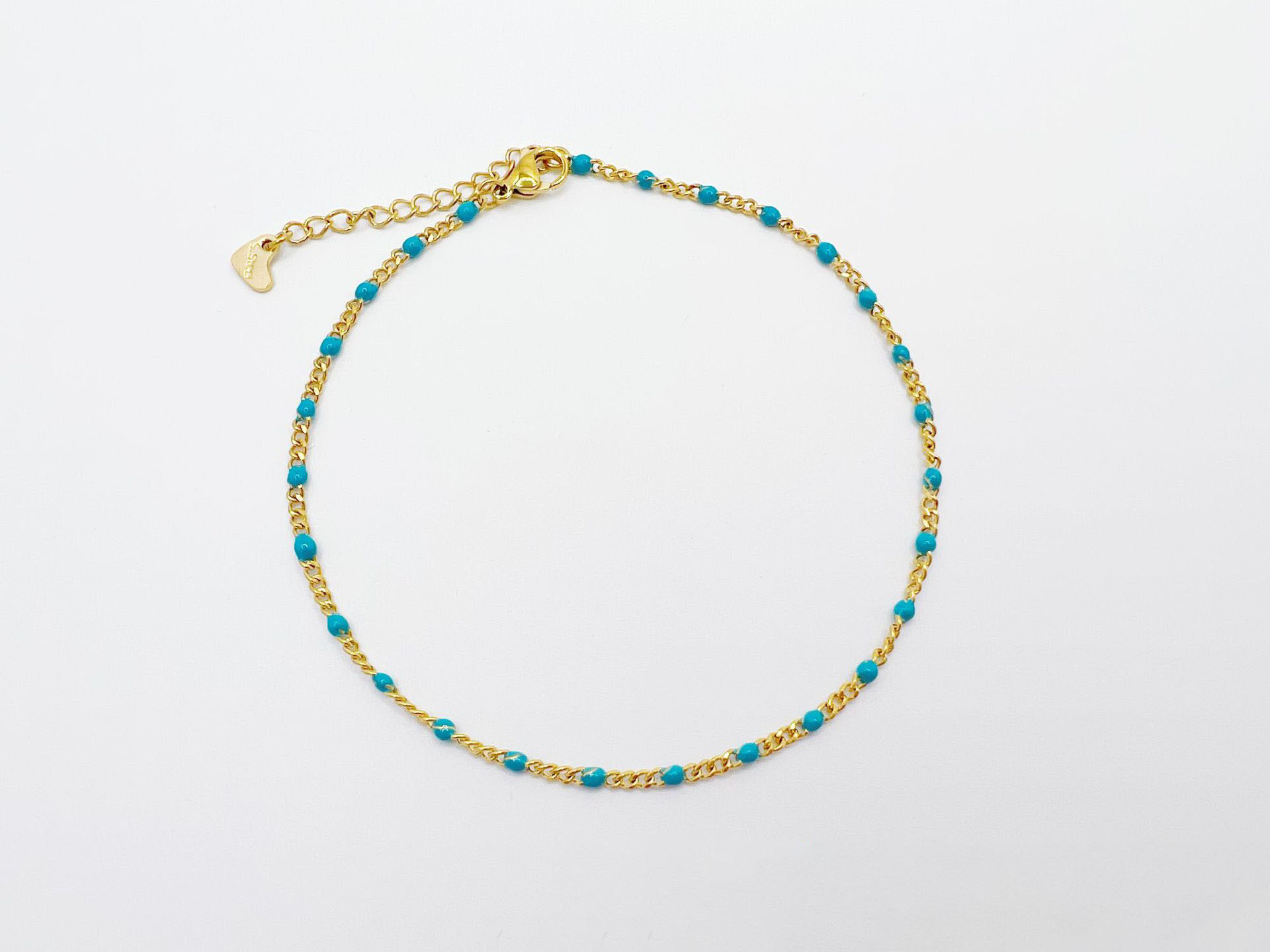 Anklet light blue