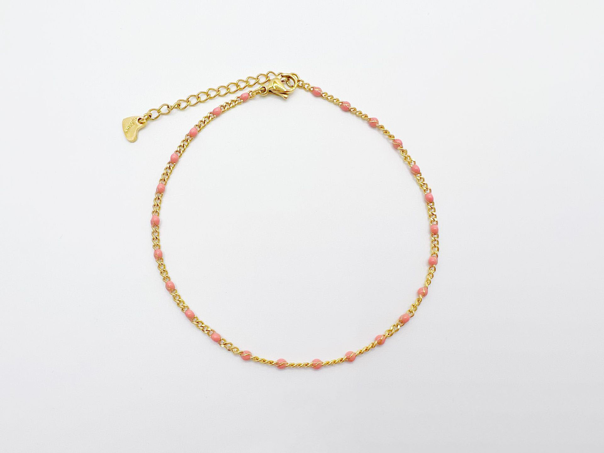 Anklet light pink