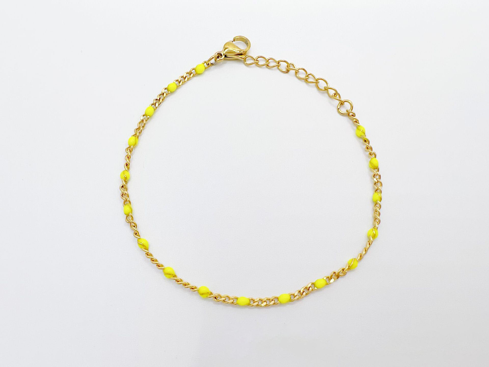 21:Bracelet fluorescent yellow