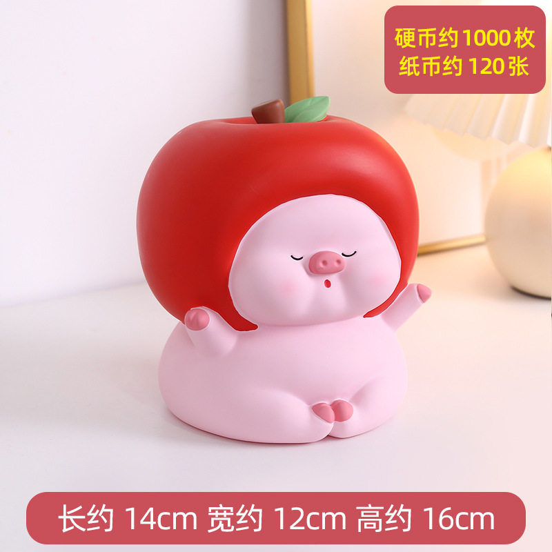 Apple Piglet 14X12X16CM