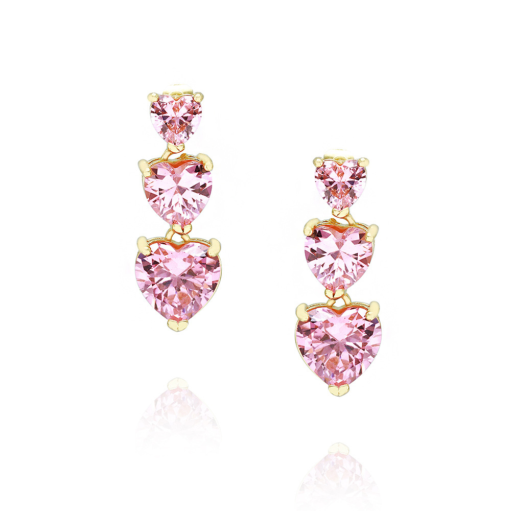 Gold pink zirconium