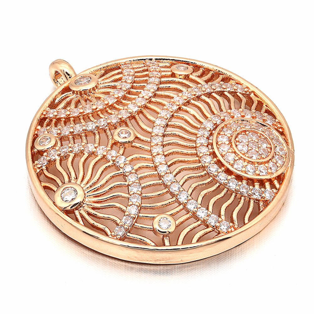 3:rose gold color plated