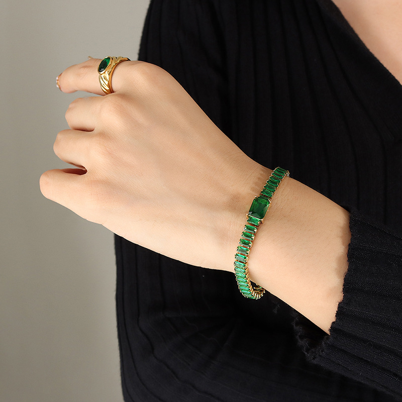 4:Green Bracelet -15 and 5cm