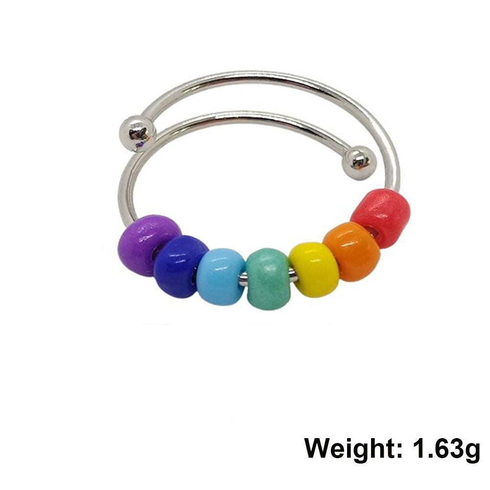 1:Colorful ring buckle