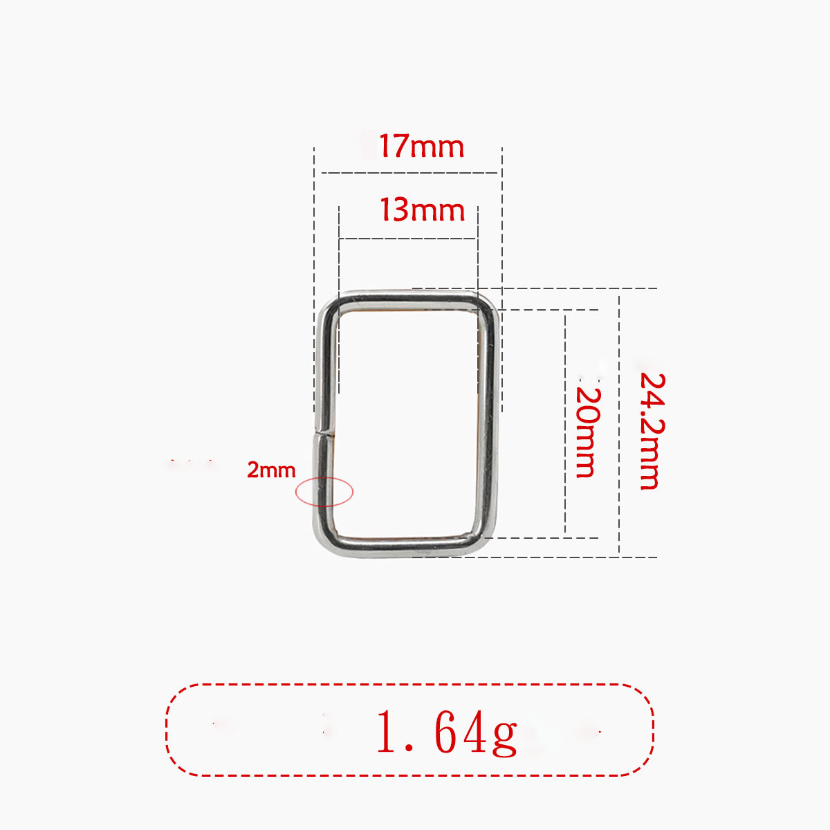 2:2x20x13mm