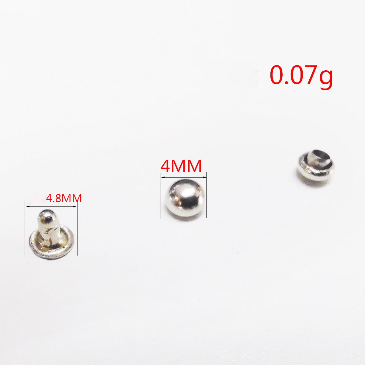 4mm silver