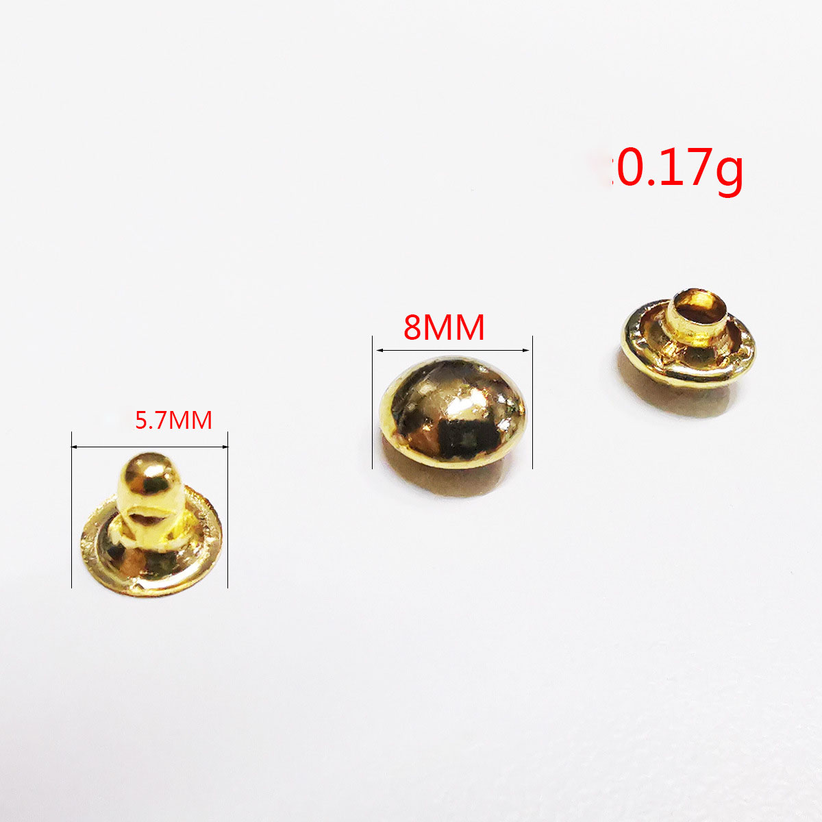 8mm gold