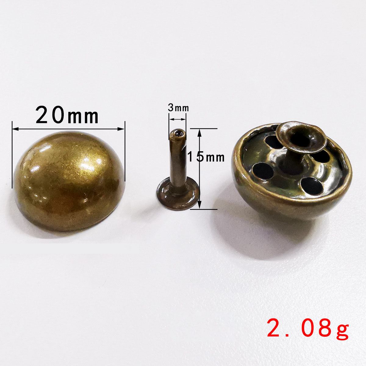 20mm bronze