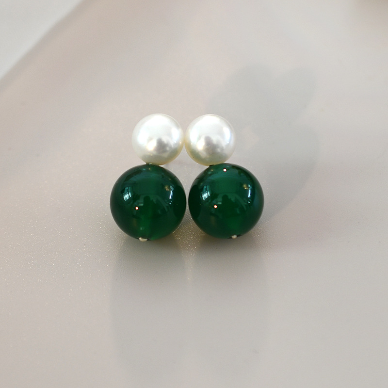 3 green agate