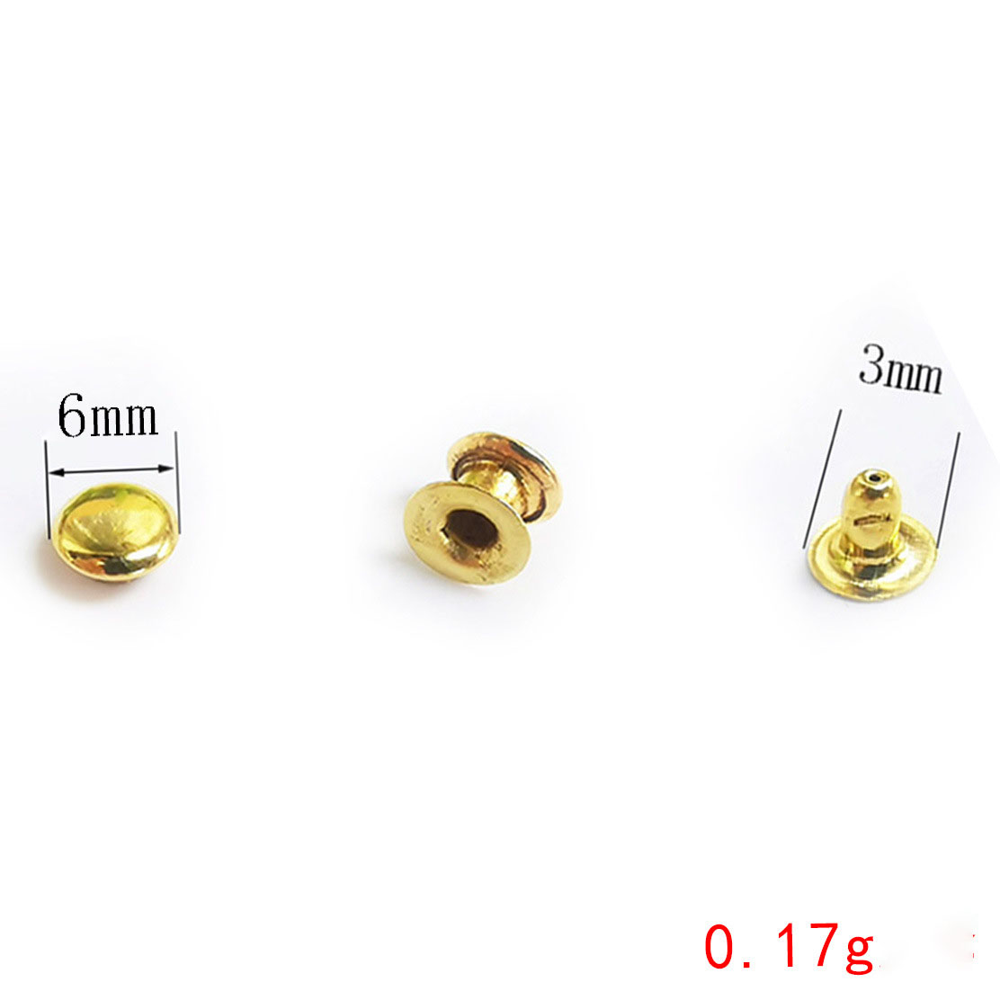 6mm gold