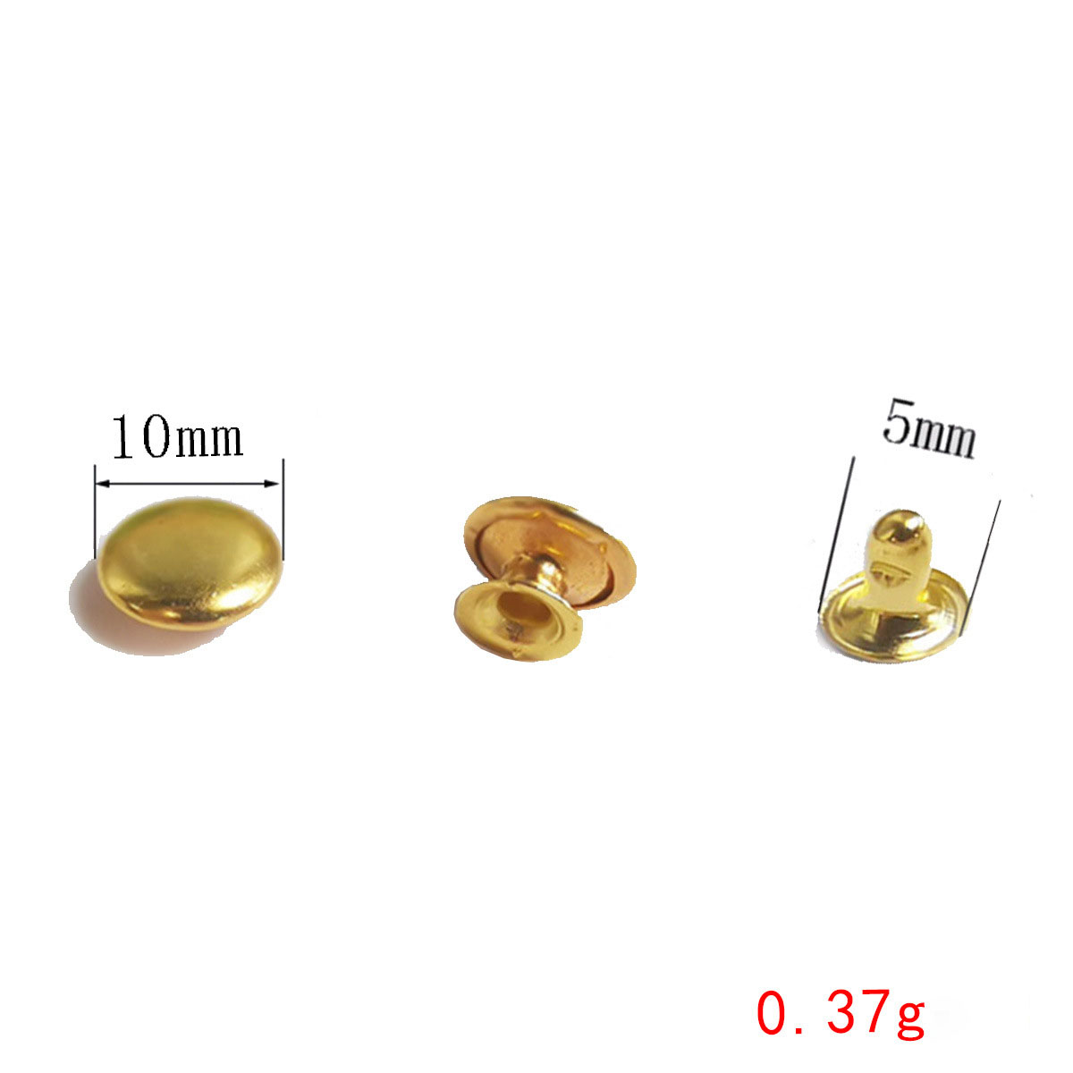 10mm gold