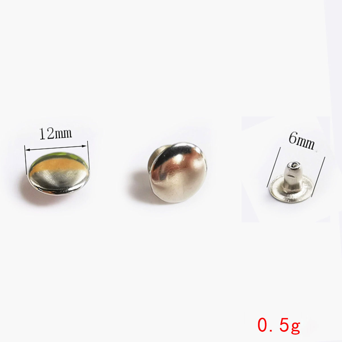 12mm silver