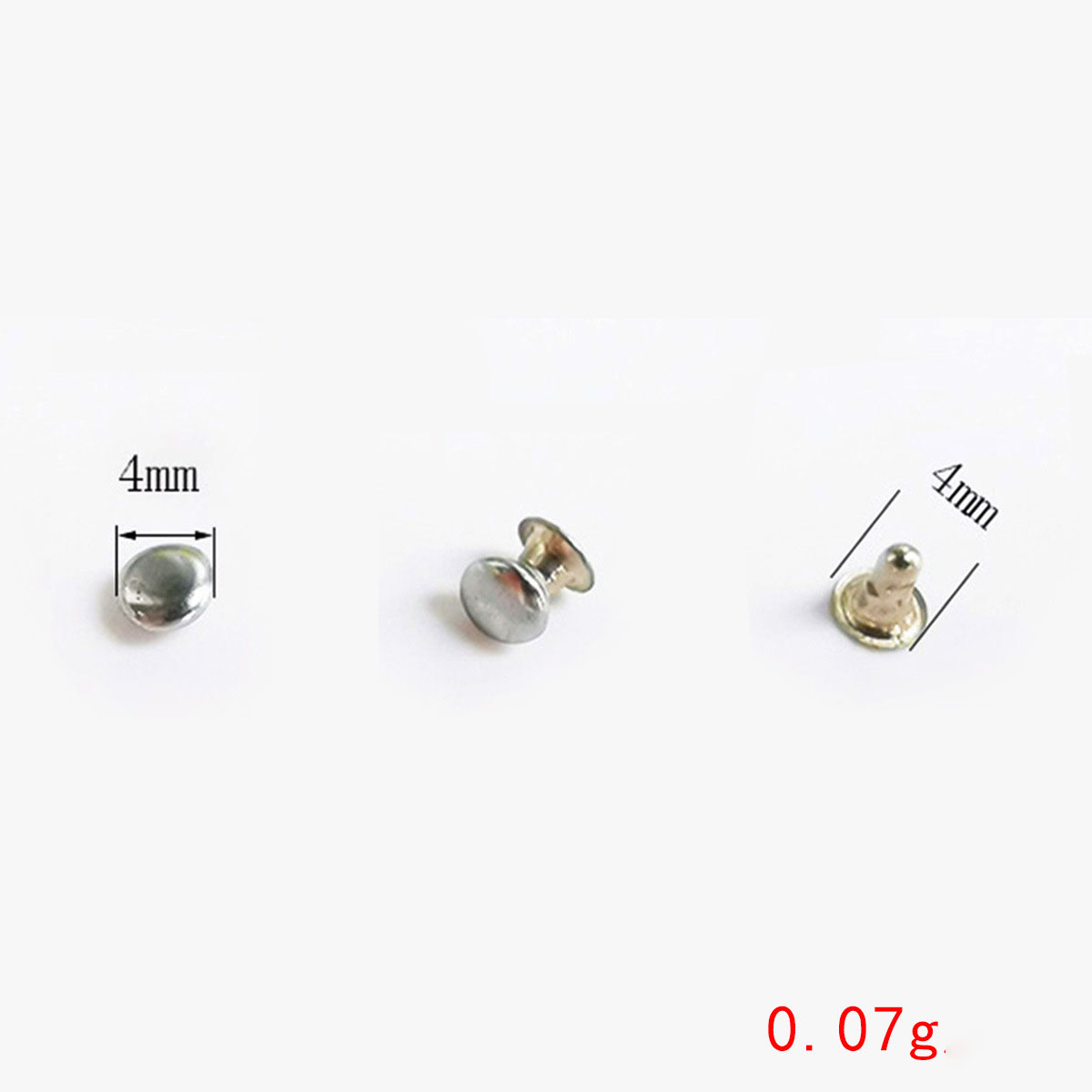 5:4mm silver