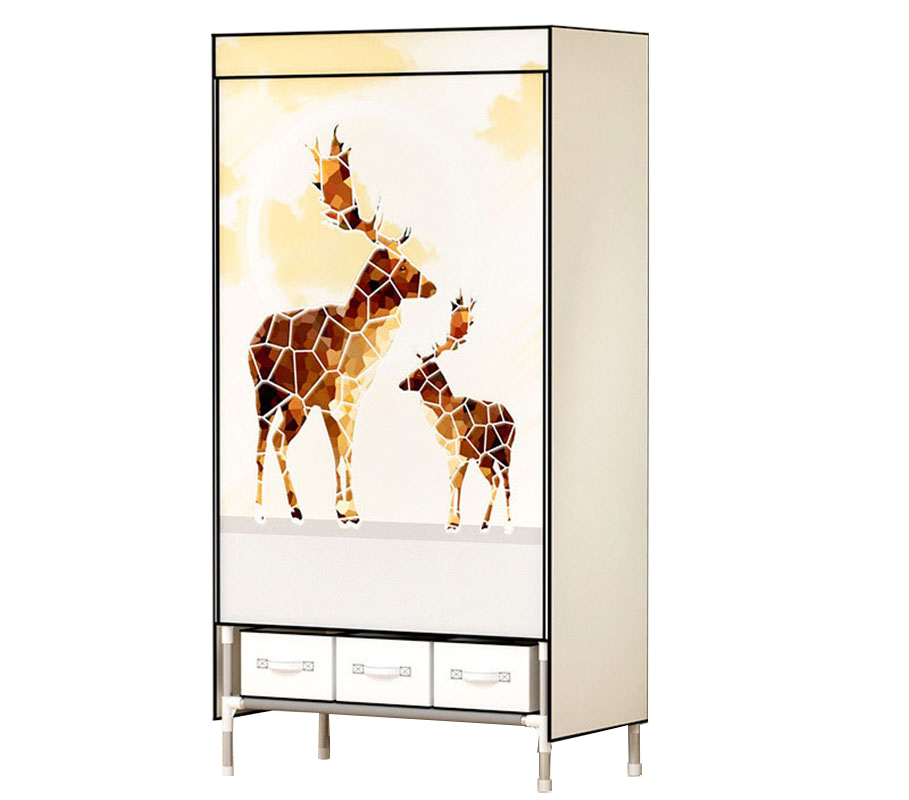 Milu deer [75*45*170cm] 16 tubes