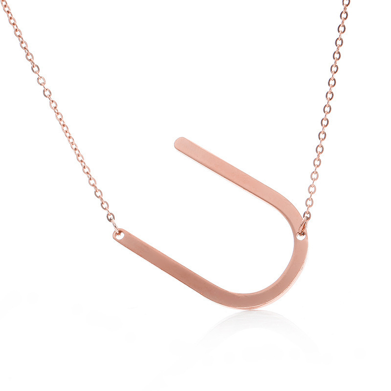 rose gold color U