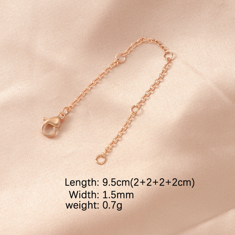 9:rose gold color 9.5cm