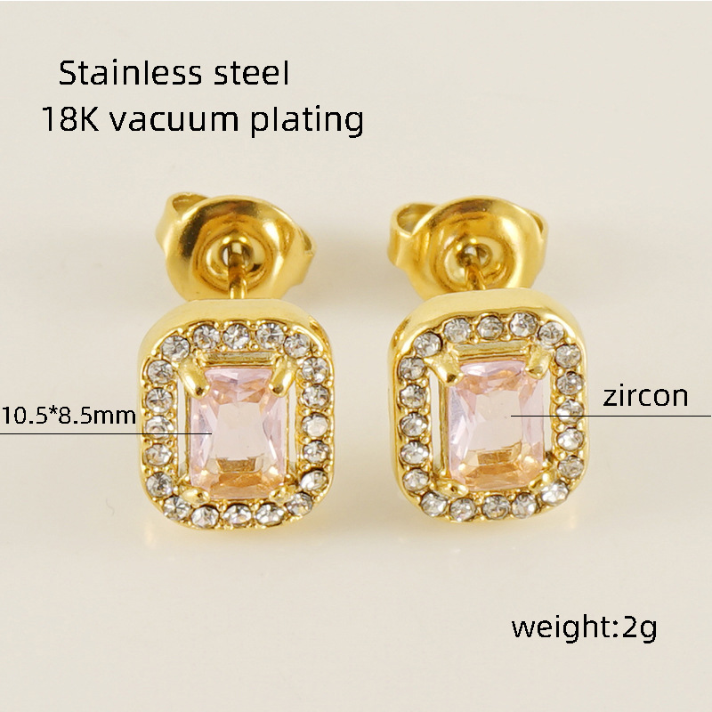 14:Square (pink zirconium)