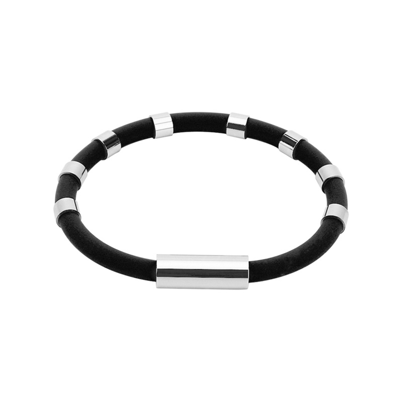 1:Black - Men's 20cm (eight rings)