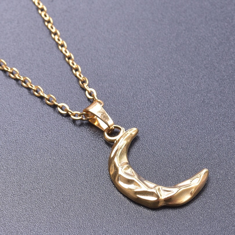 gold color plated necklace