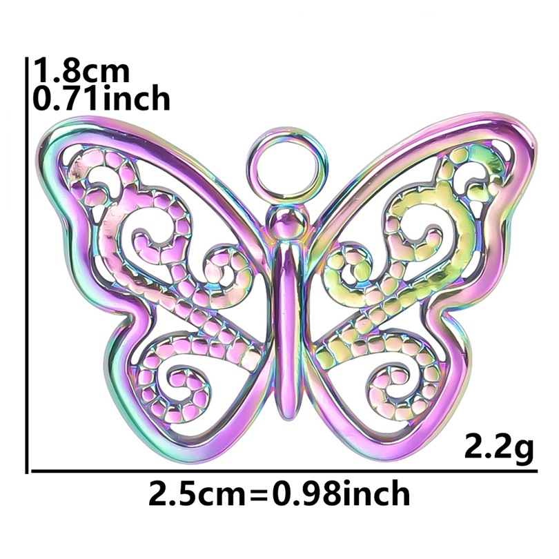 multi-color plated pendant