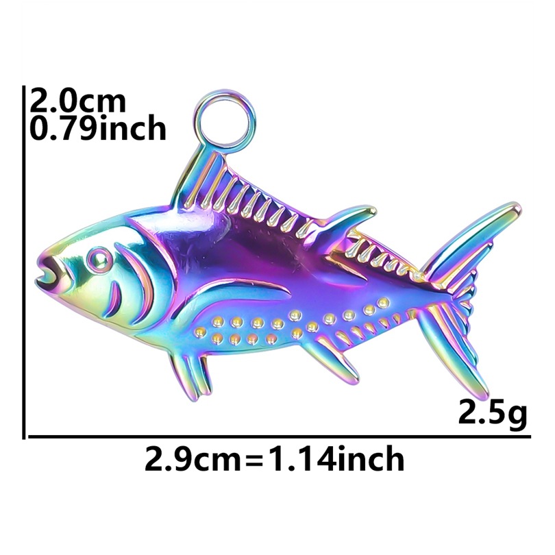 2:multi-color plated pendant