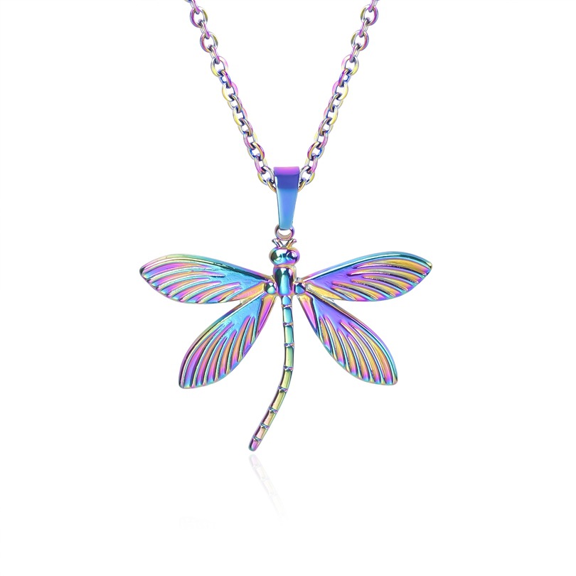 5:multi-color plated necklace