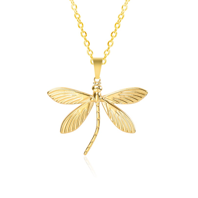 6:gold color plated necklace