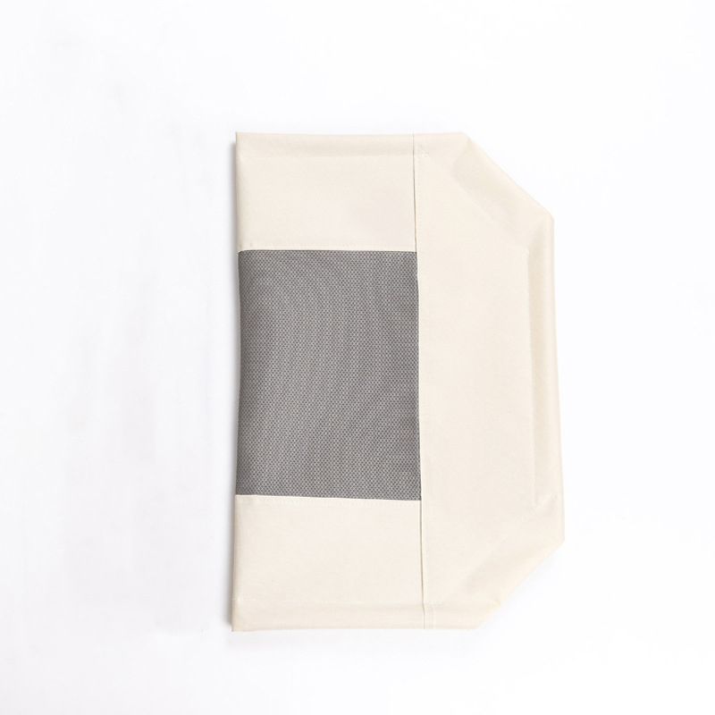 Beige - Mesh cloth