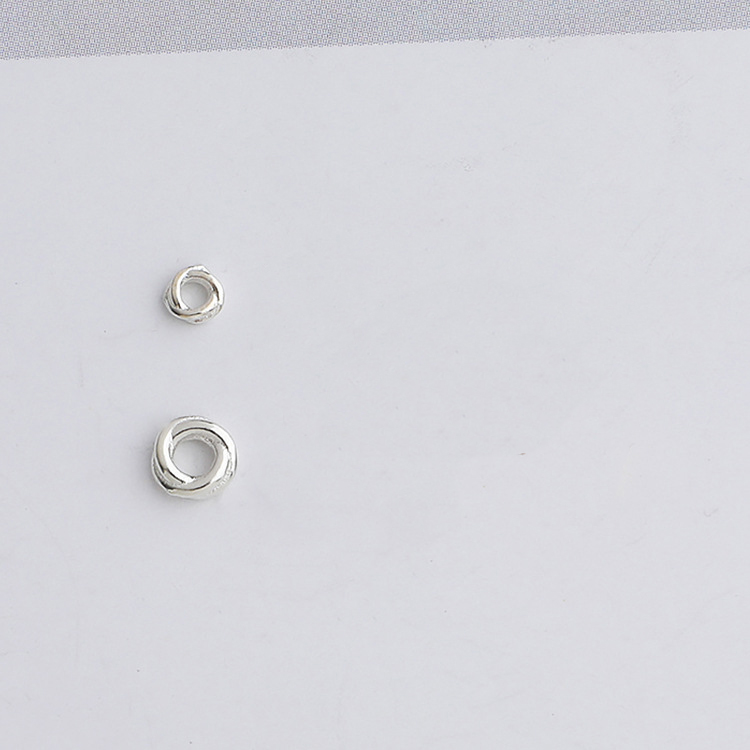 silver 3x1.2mm, hole 1.2mm