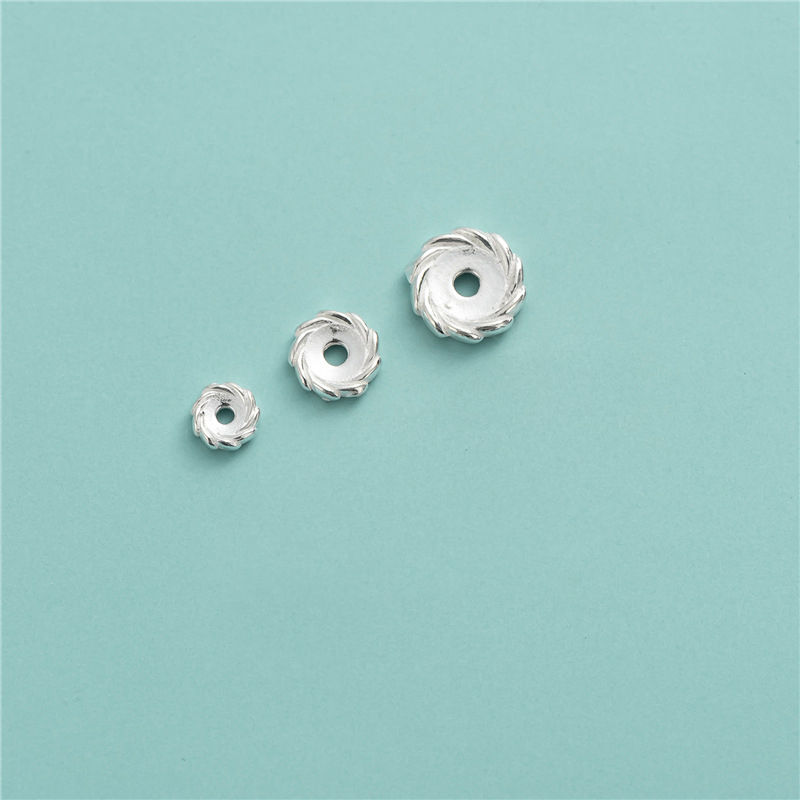 silver 5.7x1.7mm, hole 1.4mm