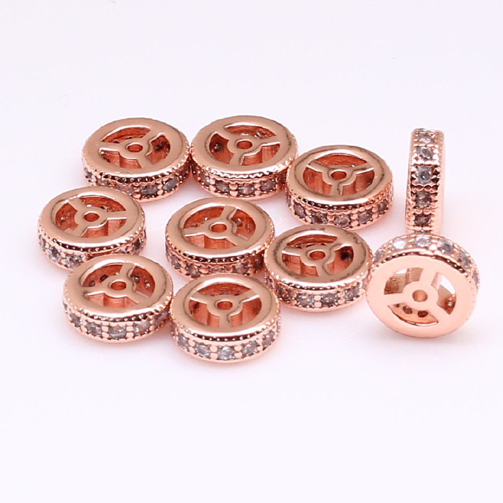 rose gold color 6mm