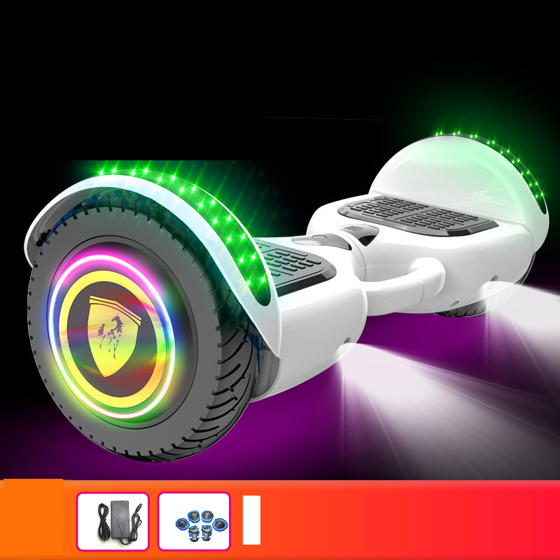 8 inches Luminous wheel white