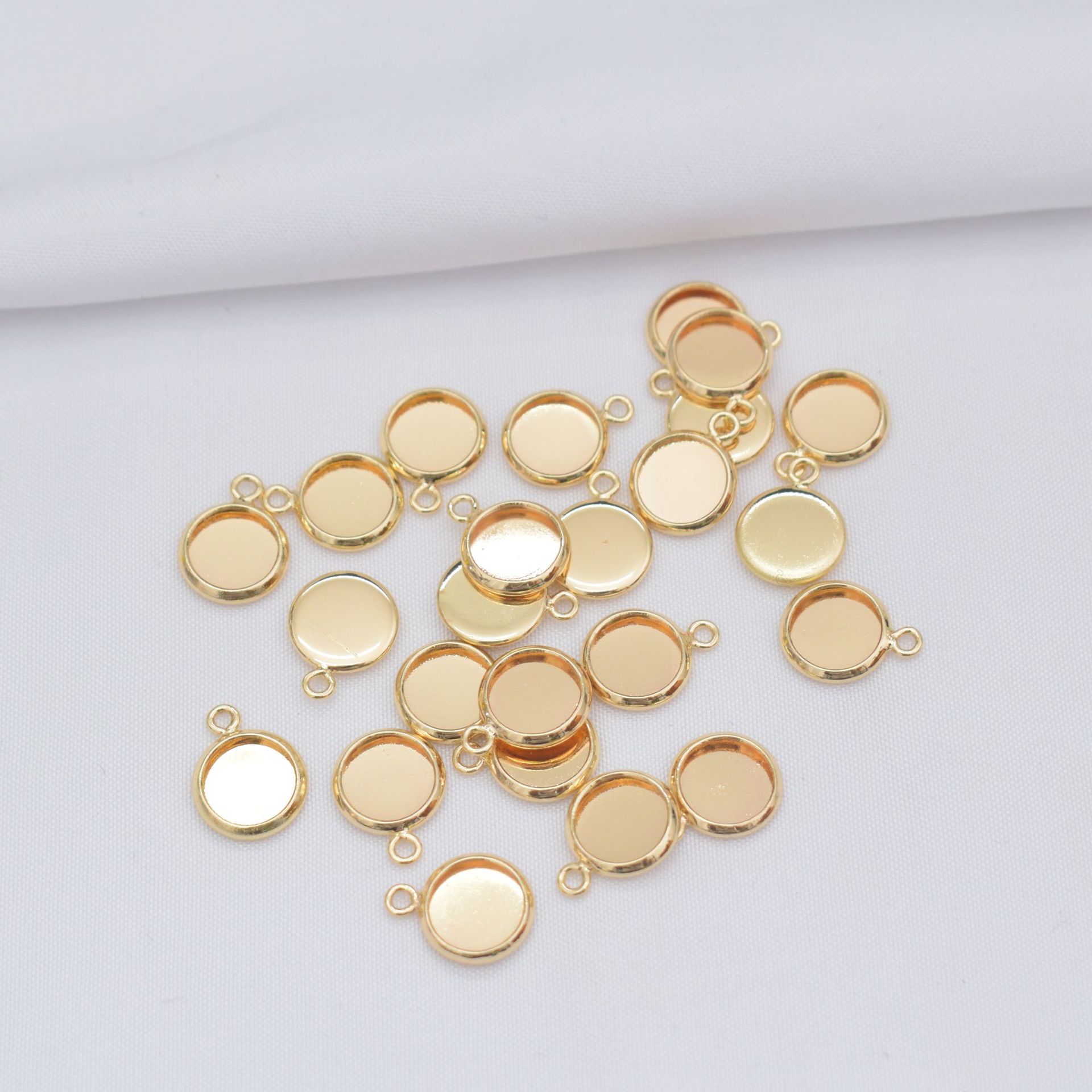 Single crane 14k gold package 6mm inner diameter