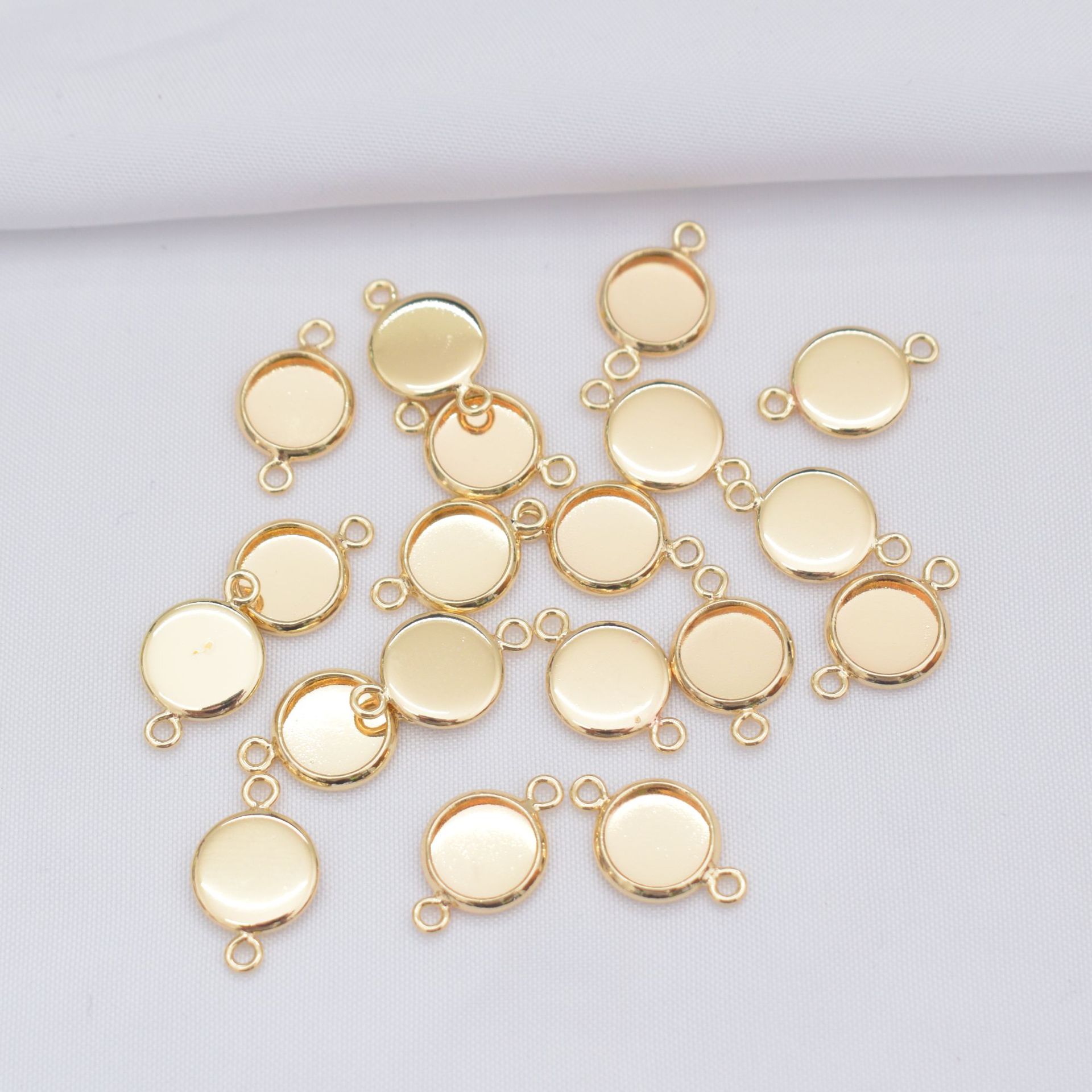 Double crane 14k gold package 6mm inner diameter