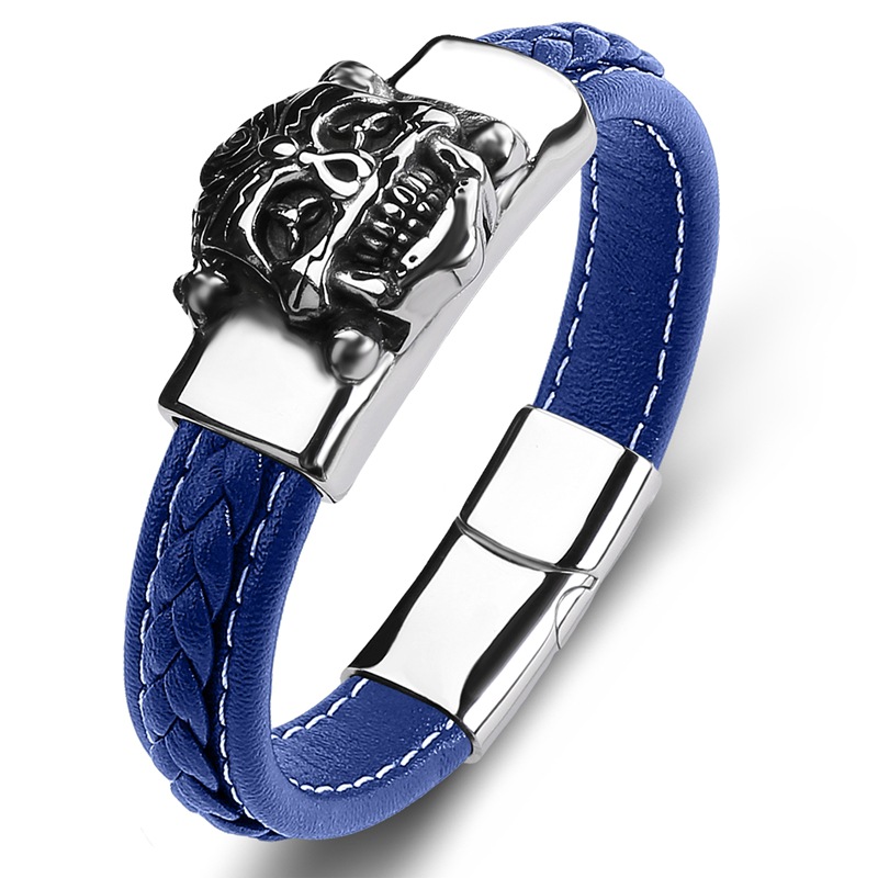 Blue Leather Type A [Steel Color] Inner ring 165mm