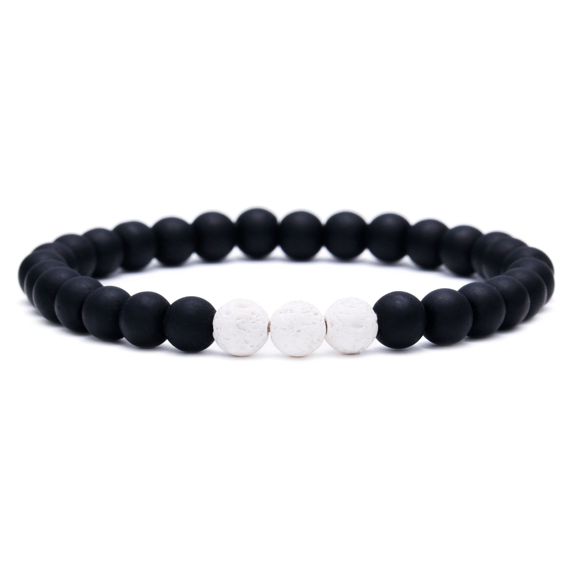 9:Matte black agate