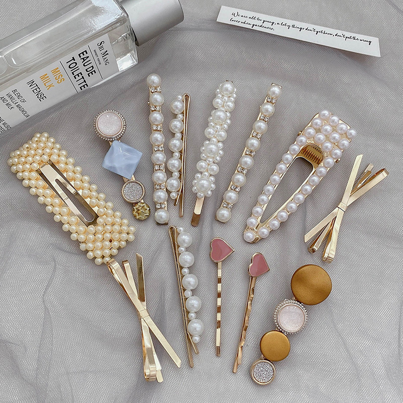 9:9# Pearl hairpin 13-piece set