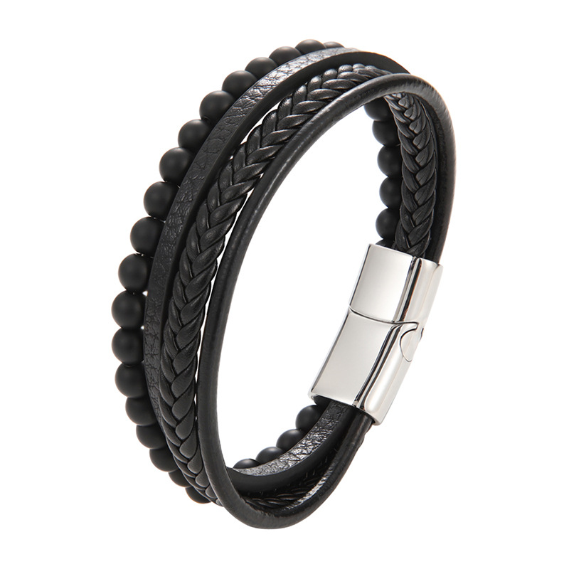 Black steel buckle 21cm