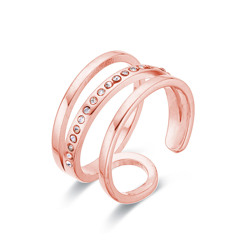 rose gold color US Size #6