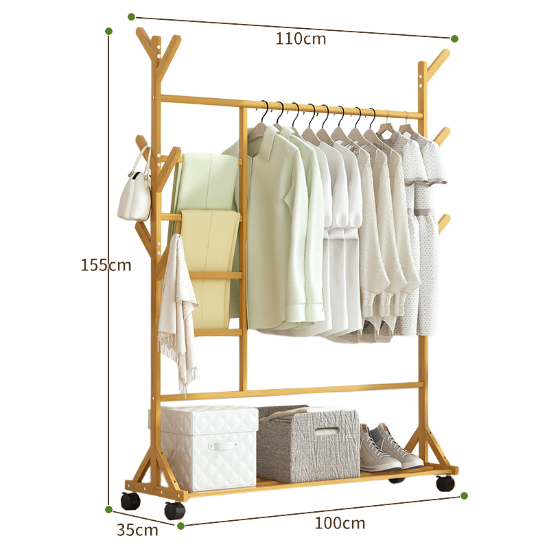 9 Option - Primary color 100 pants rack