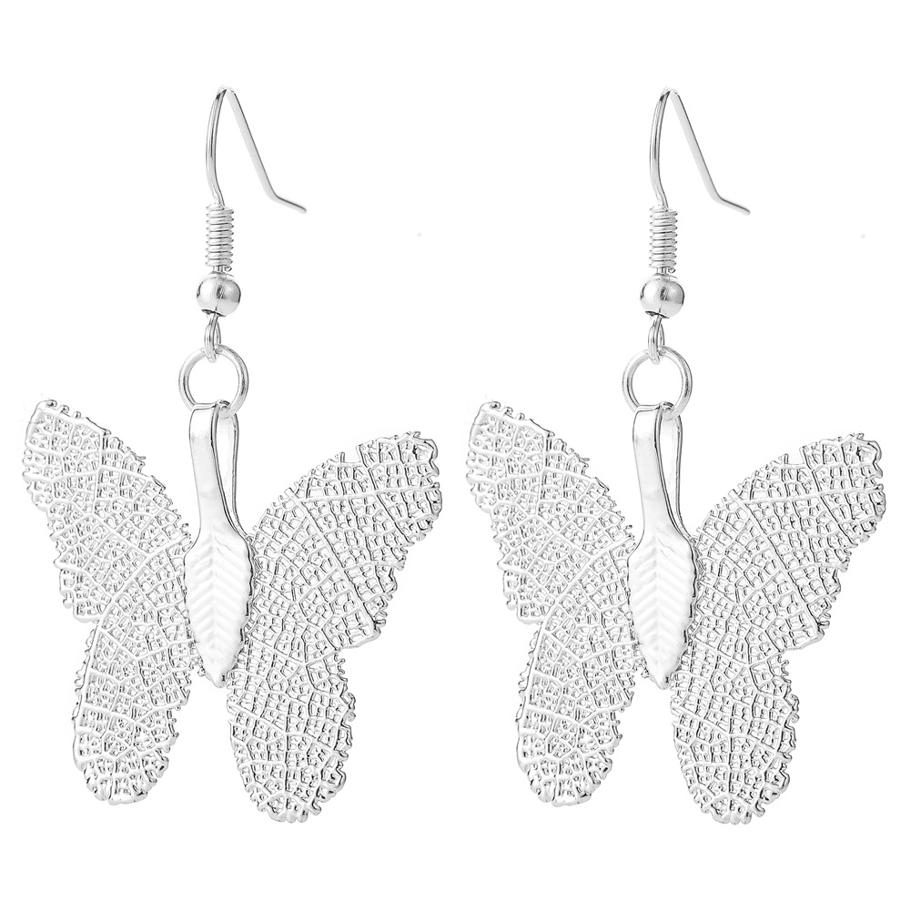 Silver earrings