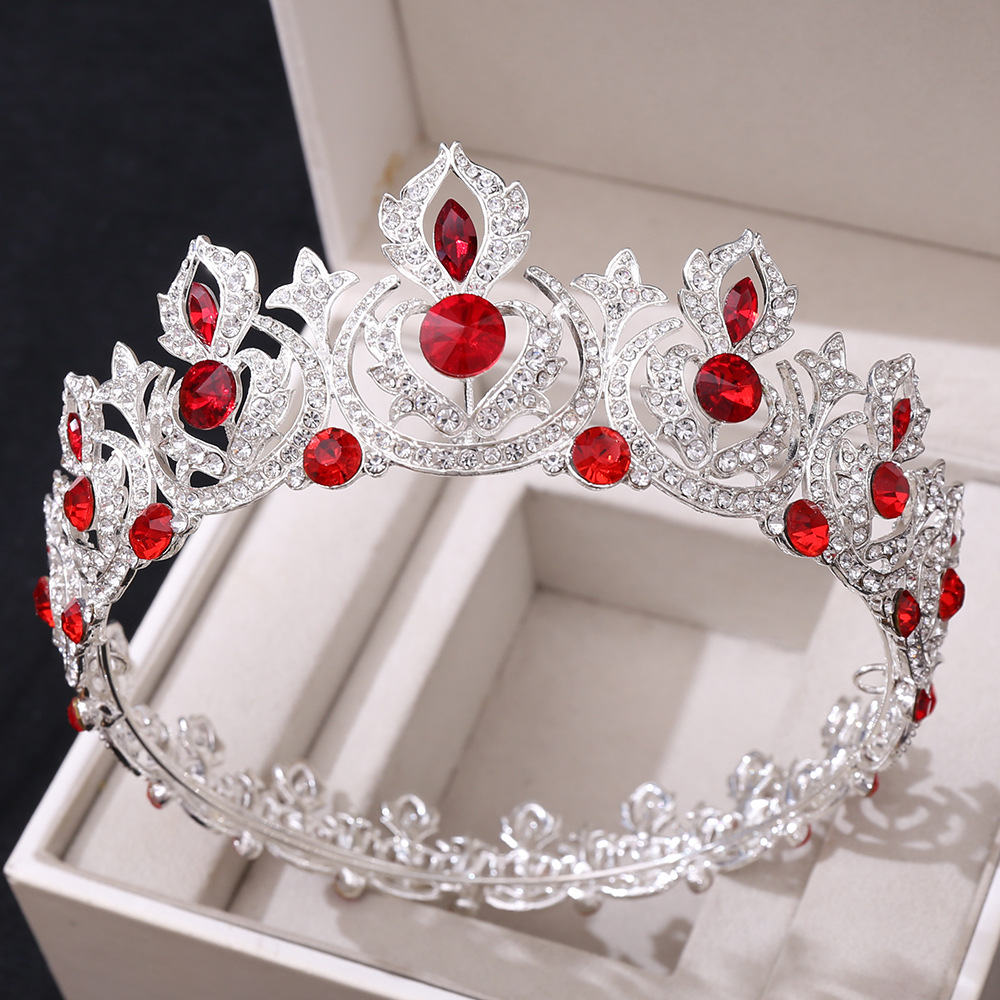 Thick silver white diamond red diamond