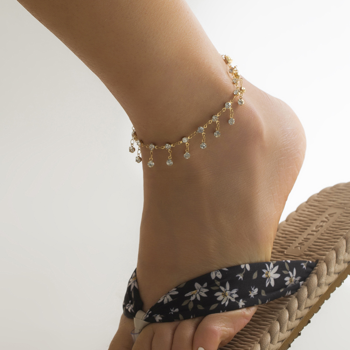 Anklet gold 0832