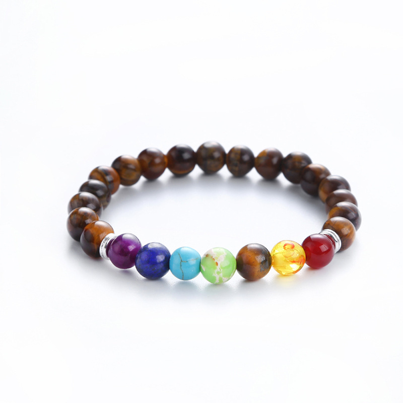 Tiger eye colorful wheel