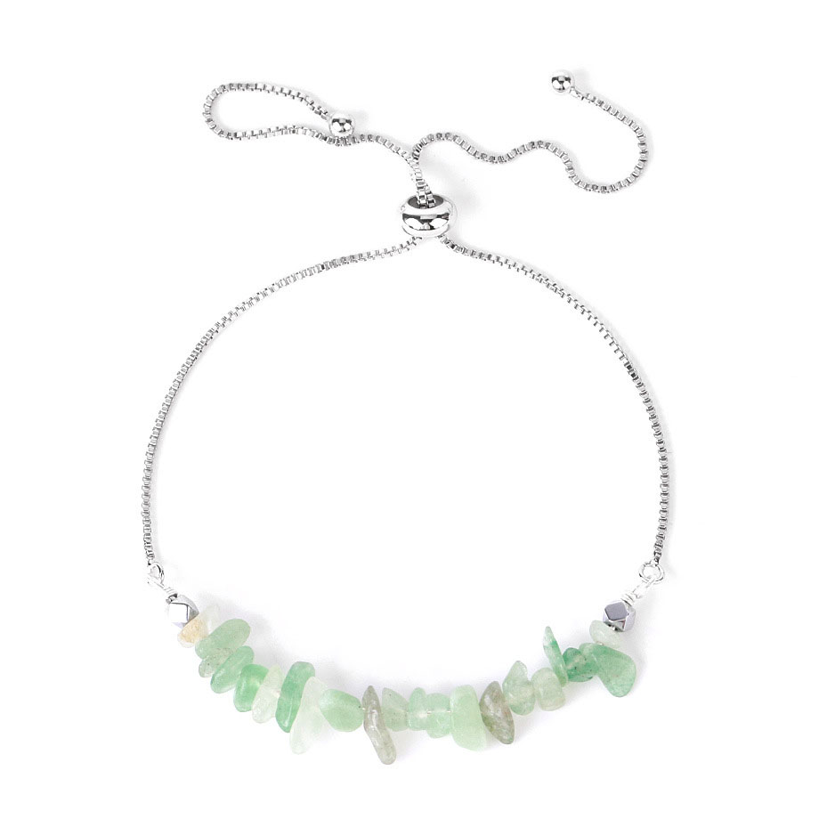 Green Aventurine-Silver