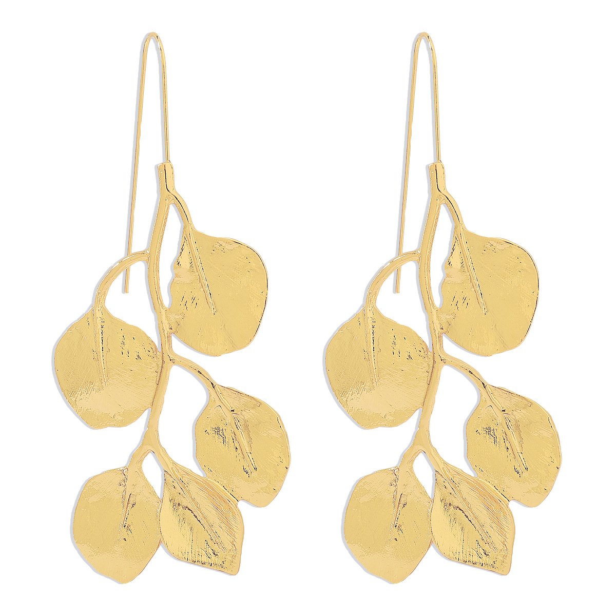 Gold earrings