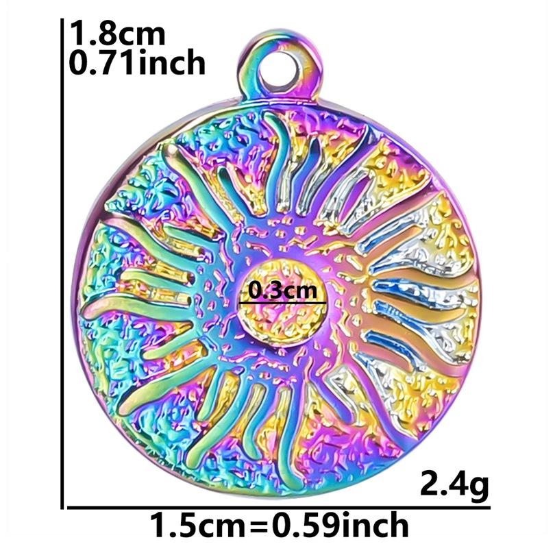 2:Colorful pendant