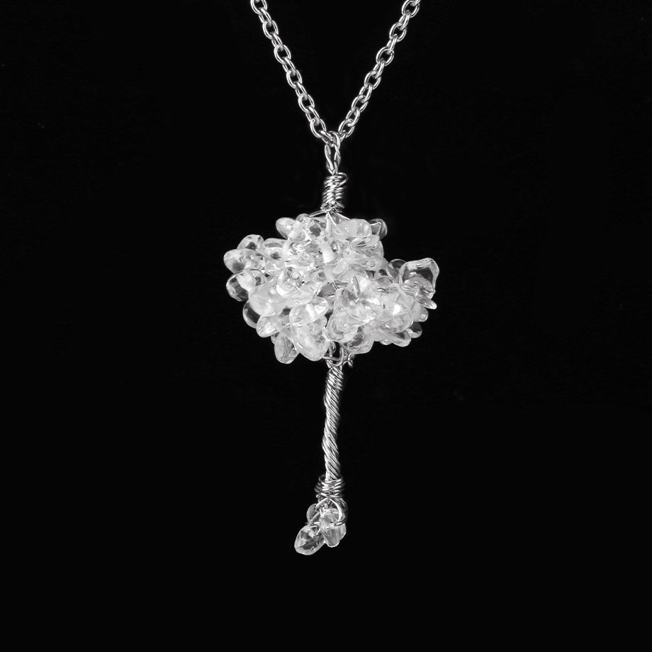 White Crystal Chain