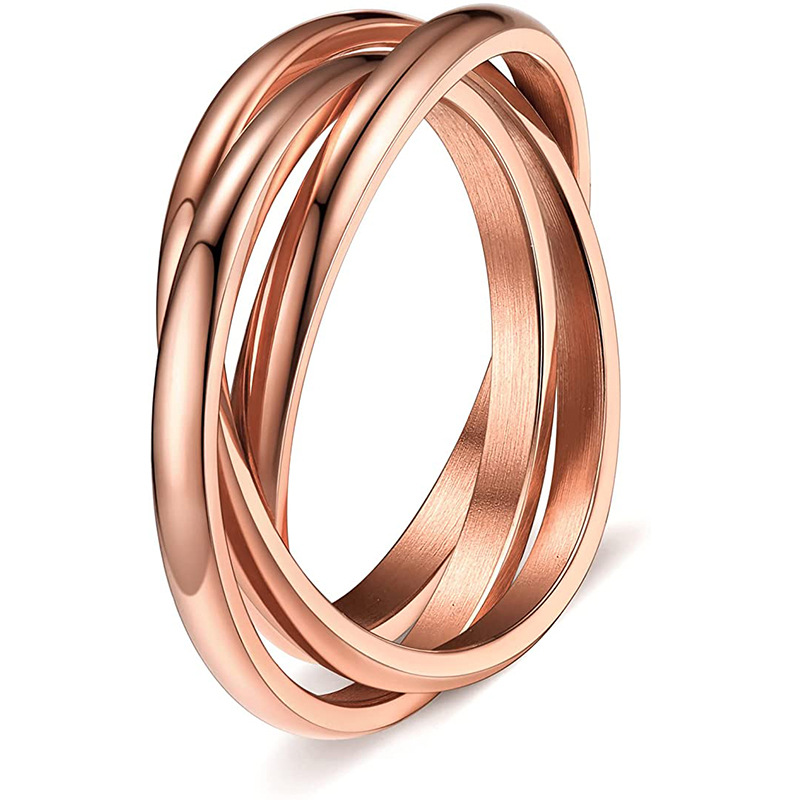 rose gold color US Size #7